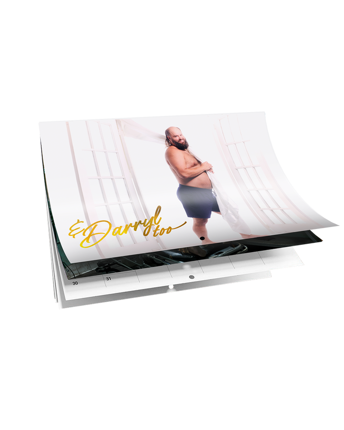 2026 Darryl Calendar [Rated PG]