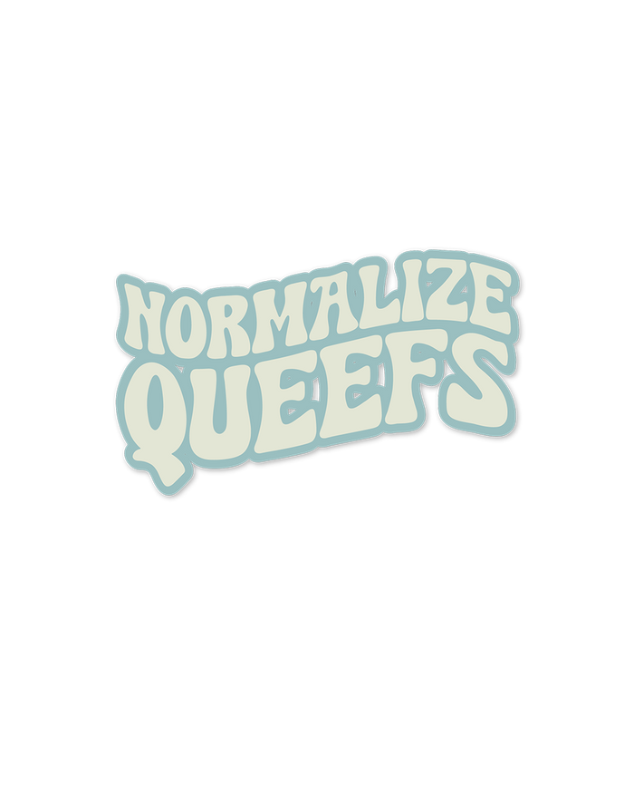 Normalize Queefs Mini Sticker