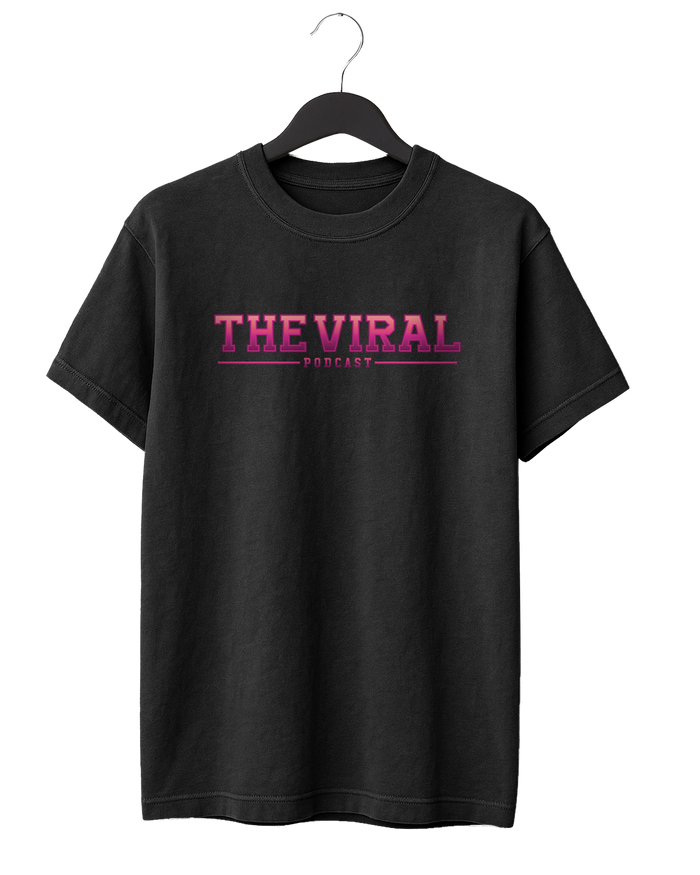 Pink The Viral Podcast T-Shirt