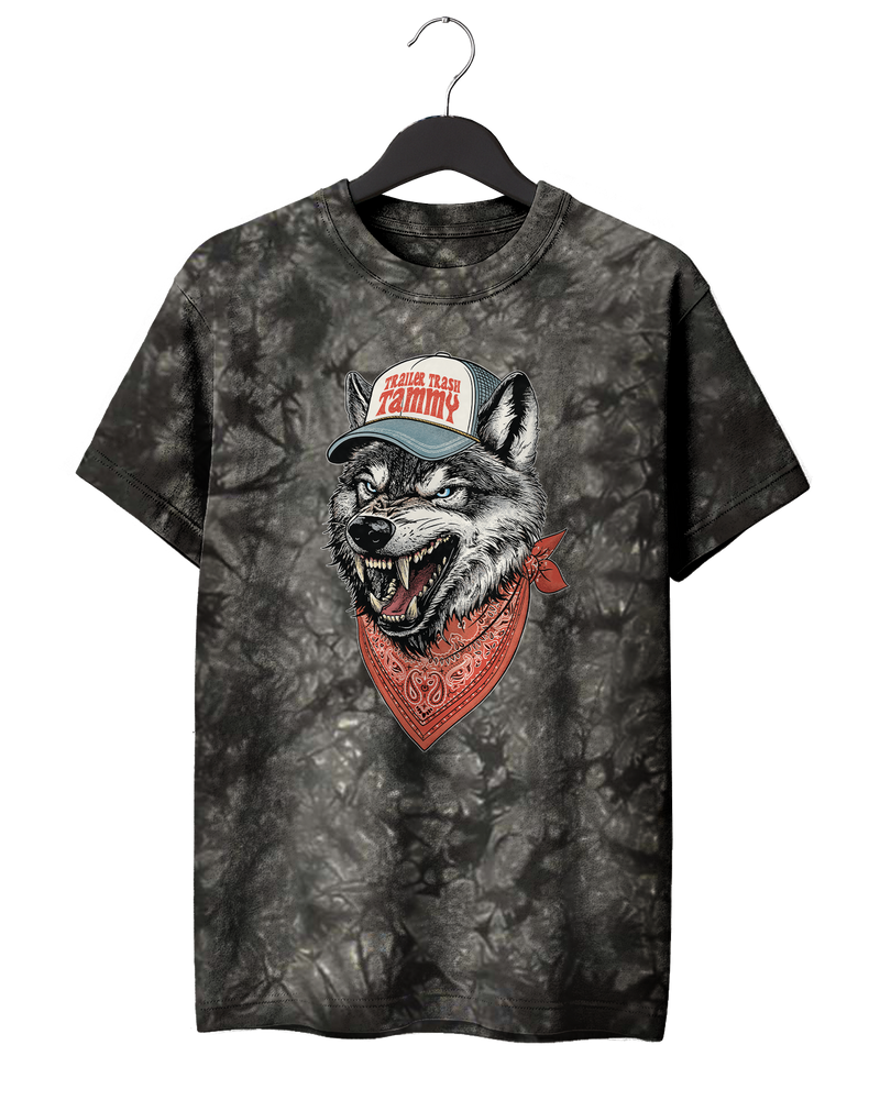 Trucker Wolf T-Shirt