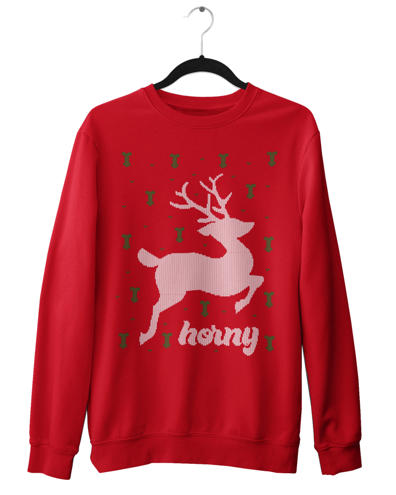 Horny Christmas Crewneck